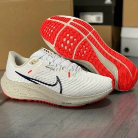 Air Zoom Pegasus 40 White Black Brown Monogram