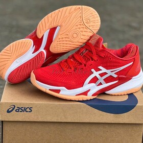 Asics Court FF 3 Fiery Red White