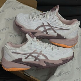 Asics Court FF 3 Novak White Watershed Rose