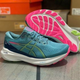 Asics Gel-Kayano 30 Gris Blue/Lime Green