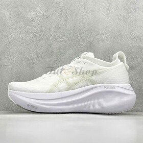 Asics Gel Nimbus 27 White Light Green