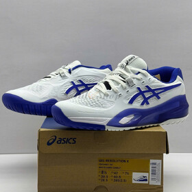 Asics Gel Resolution X White Dark Cobalt