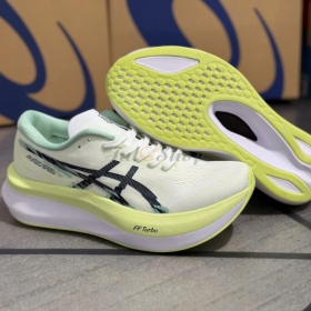 Asics Magic Speed 4 White/Blue Expanse