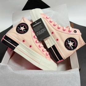 Converse Chuck 1970s High React Pink Black
