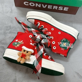 Converse Chuck 70 X-Mas Gingerbread & Knit Sock