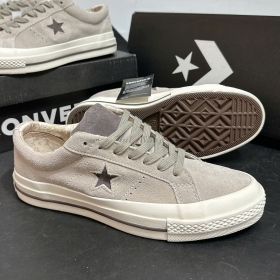 Converse Low One Star Grey