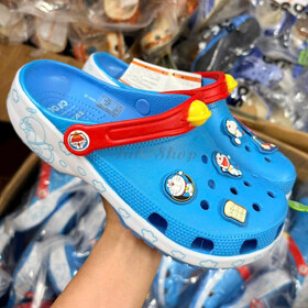 Dép Crocs Classic Doraemon Blue