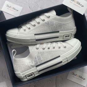 Dior B23 Pattern Text White