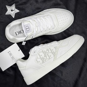 Dior B27 Low-Top Oblique Galaxy All White Best Flex