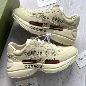 Gucci Rhyton Crossbar Text