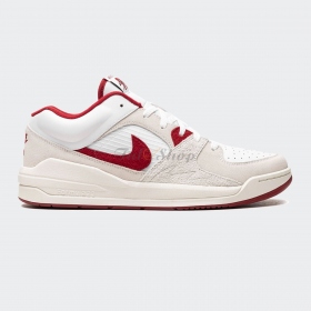 Jordan Stadium 90 White Sail Varsity Red