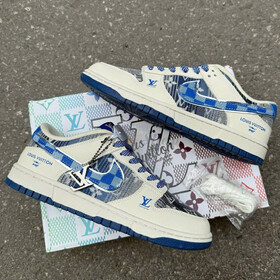 Nike Dunk Low LV Blue Beige