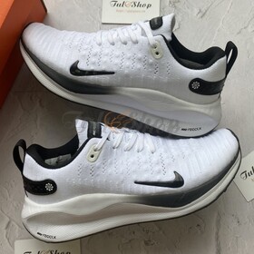 Nike React Infinity Run Flyknit 4 White & Black